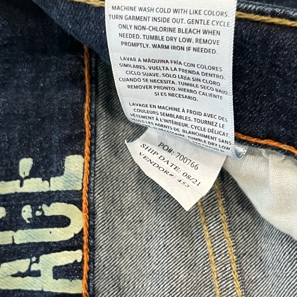 Weatherproof Vintage Men’s Skinny Fit Jeans 34W 30L Blue Wash - Picture 10 of 10